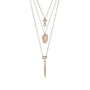 African Plains 3-Row Necklace